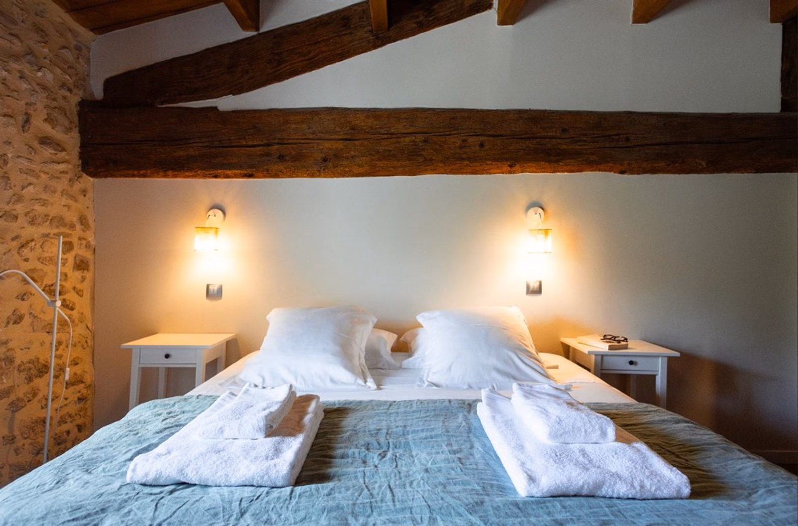 Bedroom in the Mourvèdre cottage