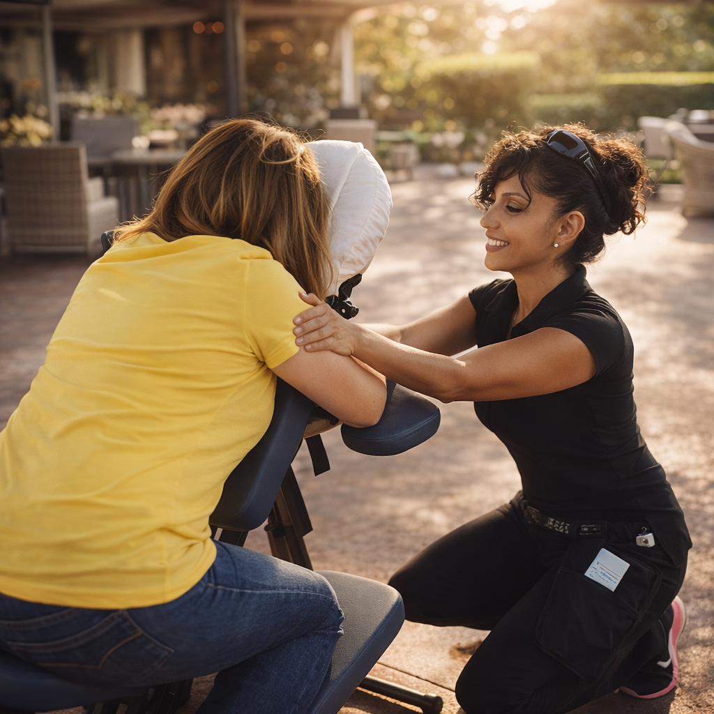 Elevating Workplace Wellness with Chair Massage: A Smart Investment for Modern Businesses