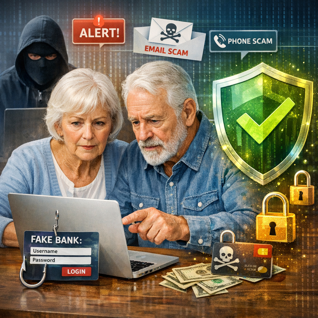 Protecting Older Adults from Scams and Financial Exploitation: A Guide for Families and Caregivers
