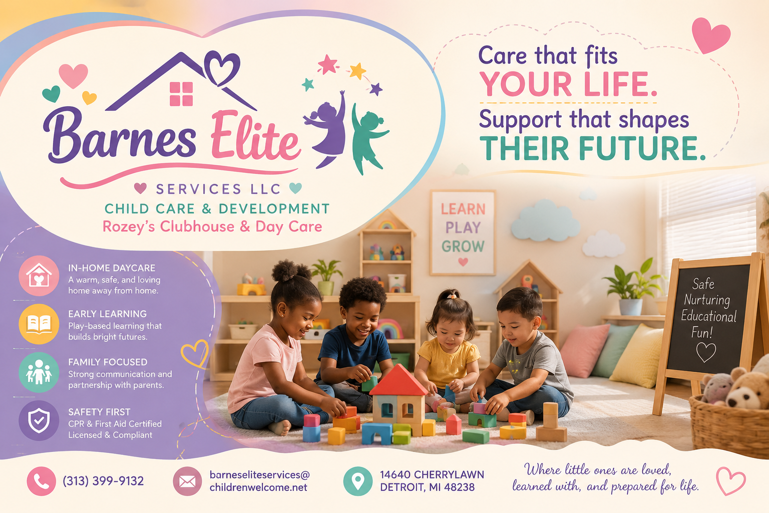 The Vision Behind Barnes Elite Services LLC: Redefining Childcare in Detroit