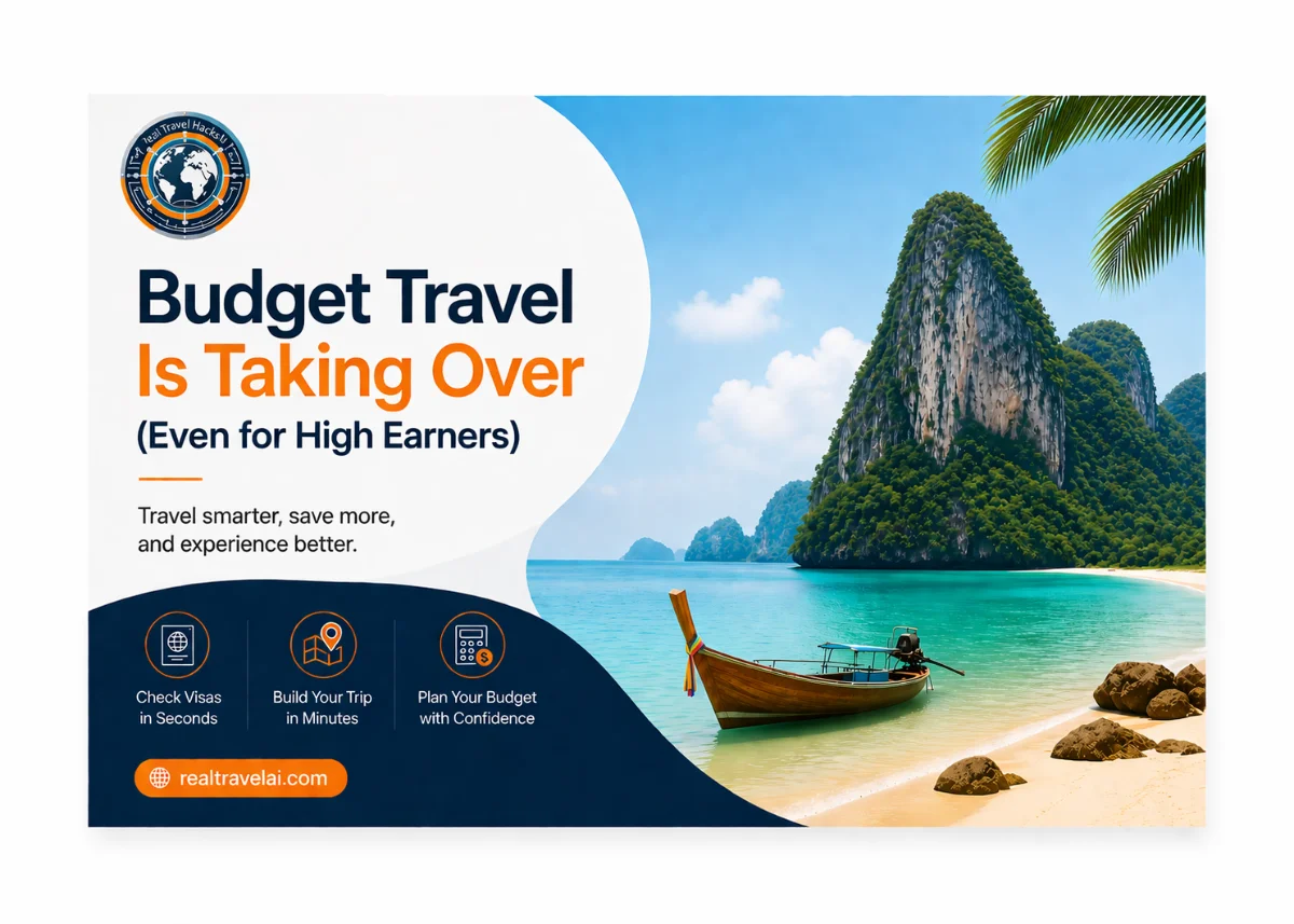 💸 Why Budget Travel Is Booming (Even for High Earners) in 2026