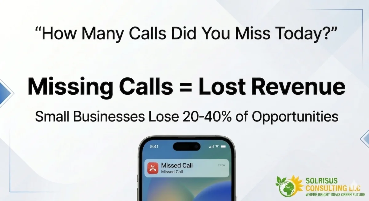 How Missing Calls Costs Small Businesses 20-40% of Revenue, And How AI Automation Is the Solution