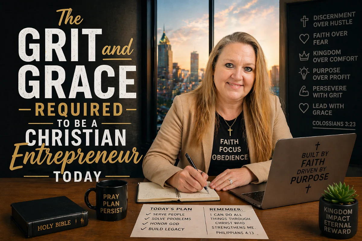 What It Really Takes to Be a Christian Entrepreneur Today (Grit, Grace, and Faith)