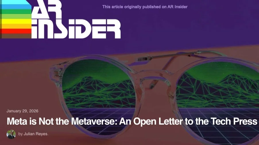 Meta is Not the Metaverse: An Open Letter to the Tech Press