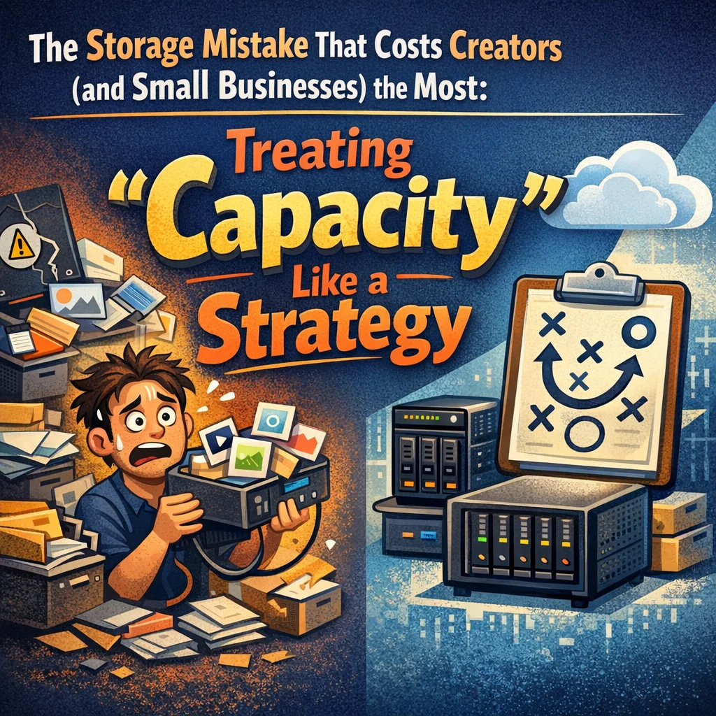The Storage Mistake That Costs Creators (and Small Businesses) the Most