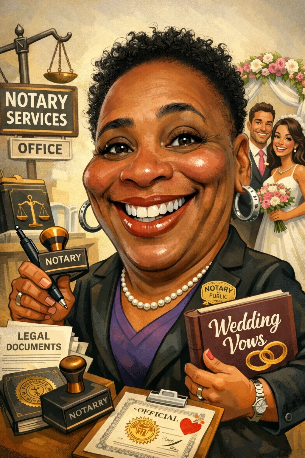Authorized to Notarize. Honored to Unite: Professional Notary and Wedding Officiant Services in Manchester, TN