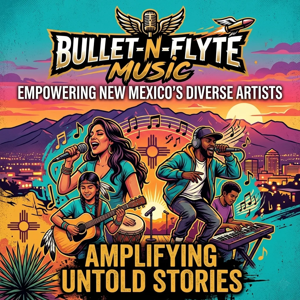 Bullet-N-Flyte Music: Empowering New Mexico’s Diverse Artists and Amplifying Untold Stories