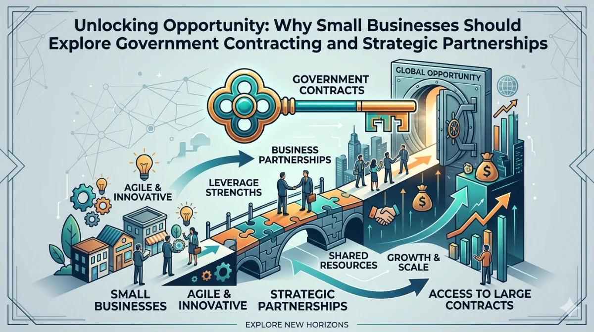 Unlocking Opportunity: Why Small Businesses Should Explore Government Contracting and Strategic Partnerships
