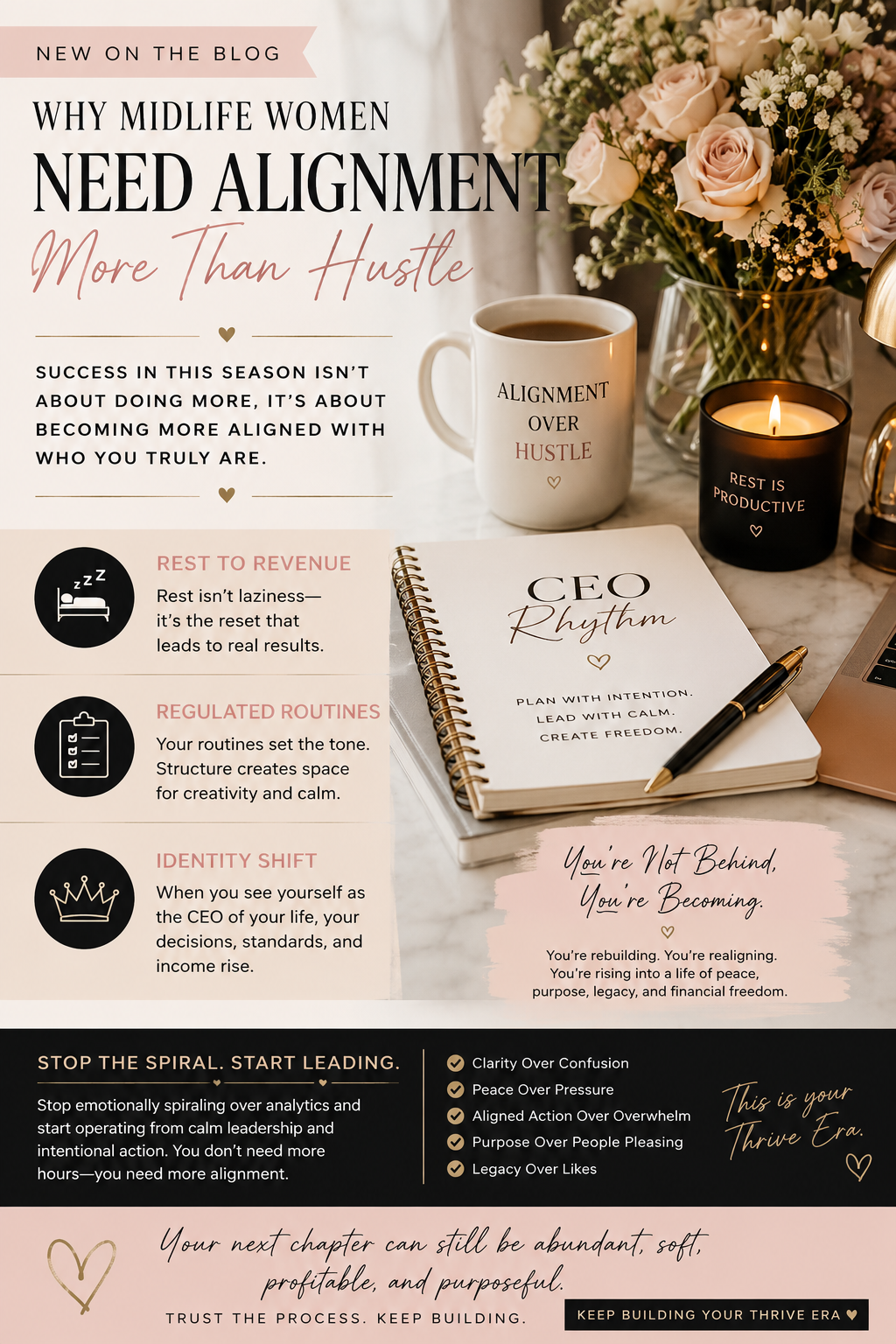 Why Midlife Women Need Alignment More Than Hustle: Unlocking Authentic Success