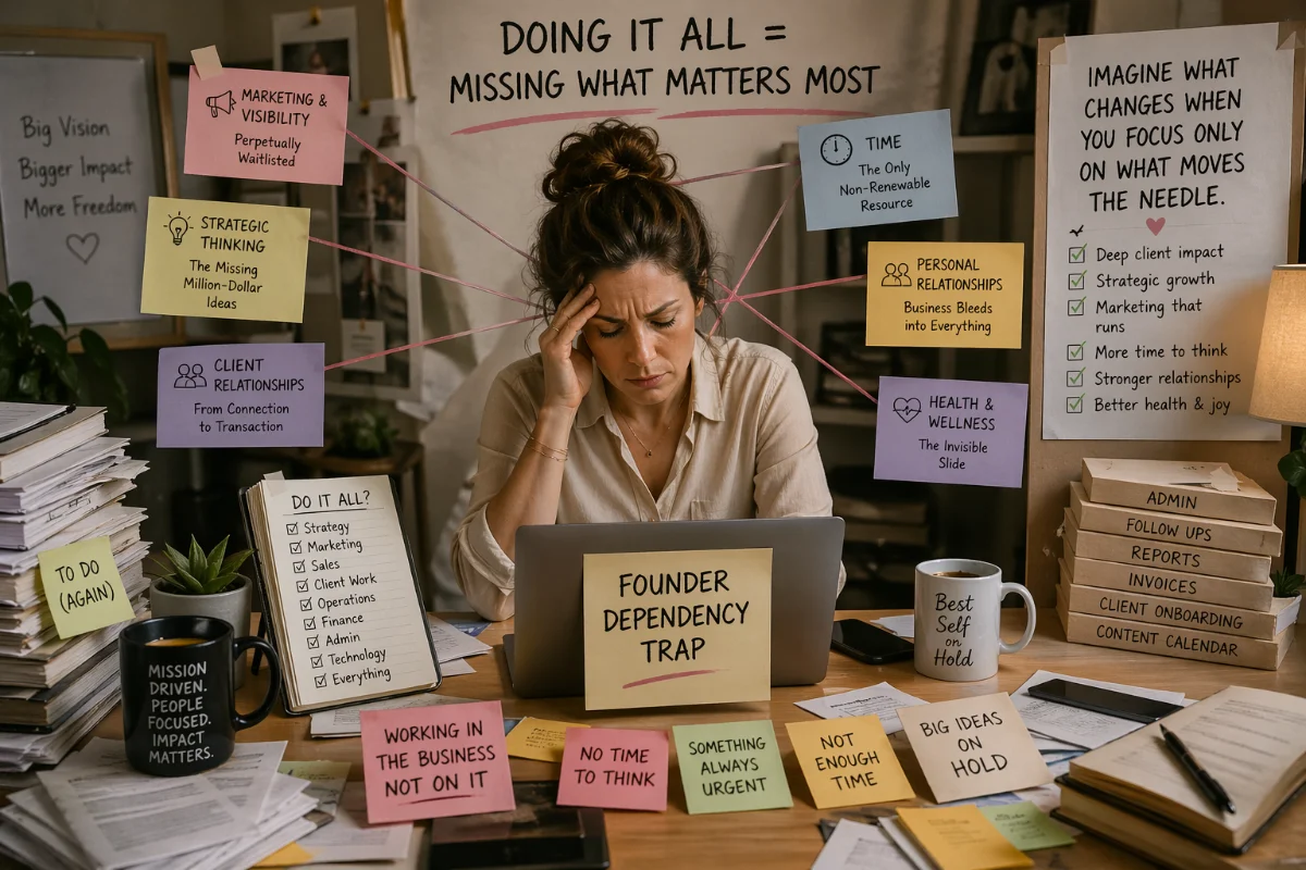 The Hidden Cost of Doing It All Yourself: What Women Founders Lose Along the Way