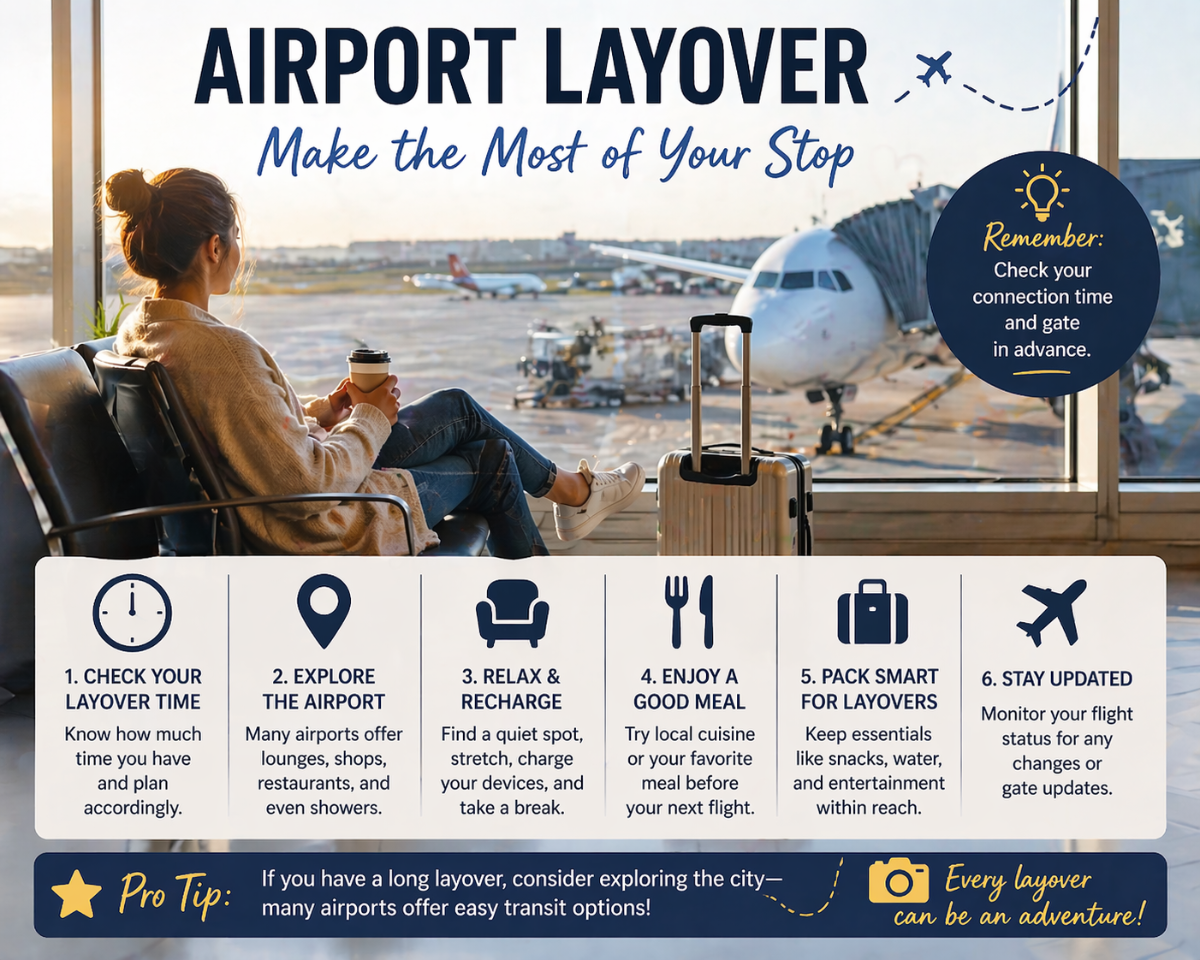 How to Make the Most of Your Airport Layover (Over 2 Hours)