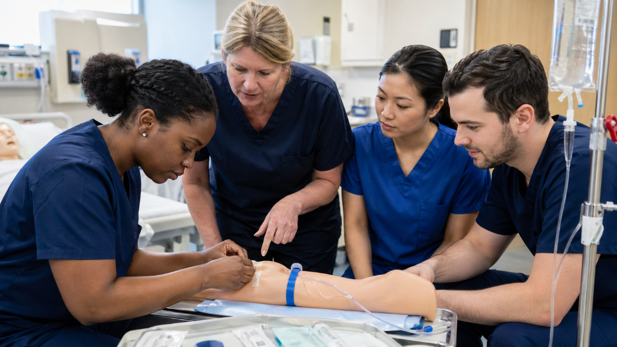 Why Hands-On Clinical Practice Matters in Nurse Refresher Training