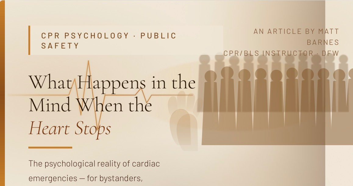 Psychological Effects of Performing CPR