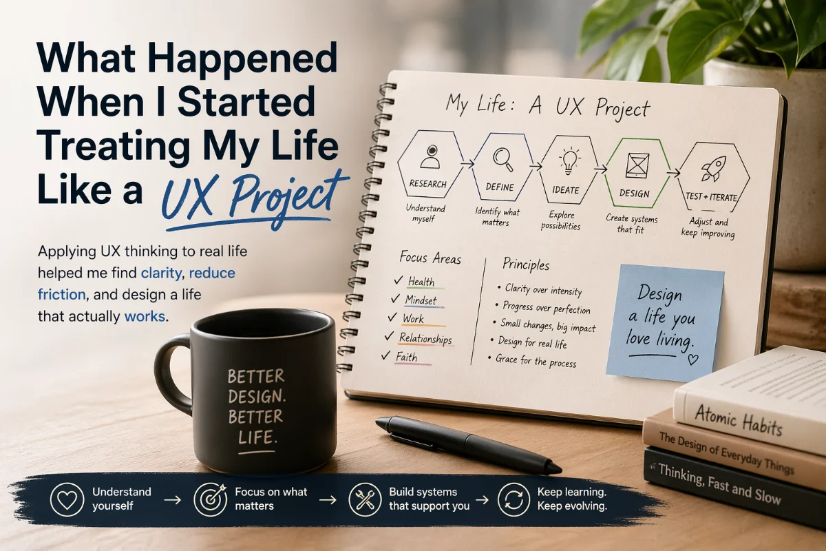 What Happened When I Started Treating My Life Like a UX Project