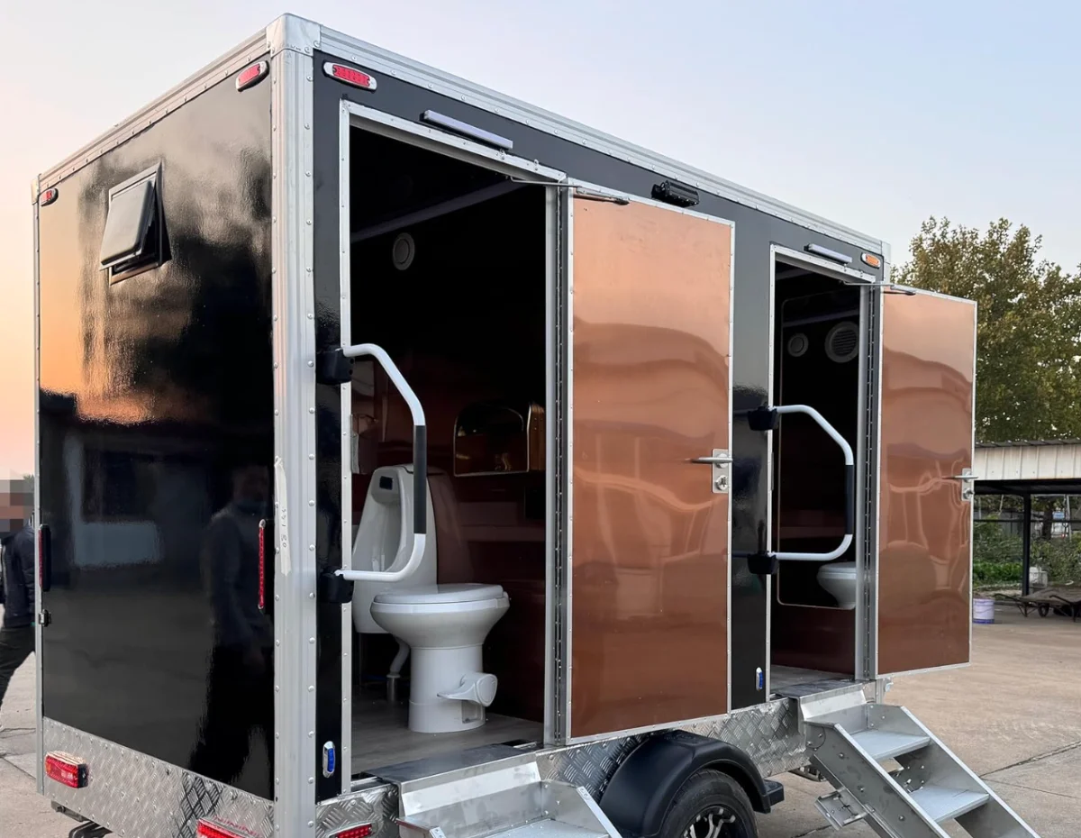 Why Luxury Restroom Trailers Are a Game-Changer for Outdoor Weddings