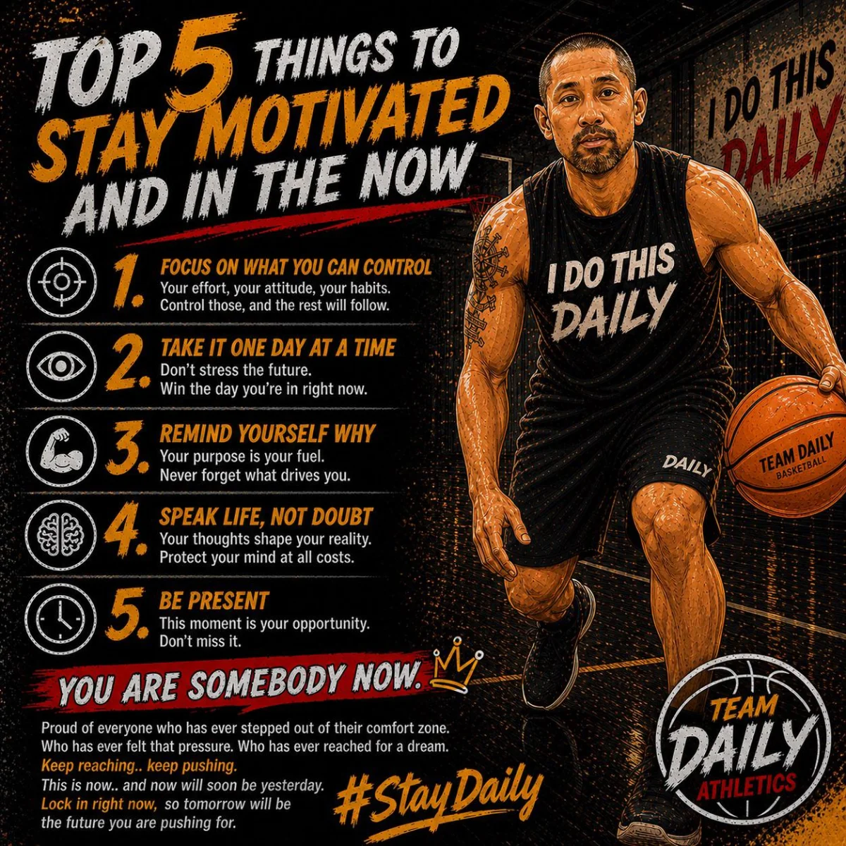 Building Team Daily Athletics: Lessons from the Court and Community
