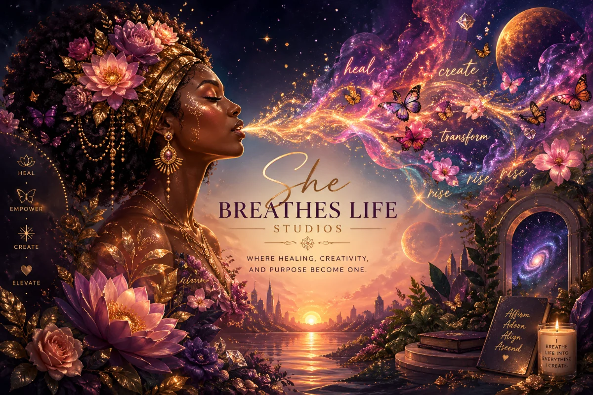 Breathing Life Into My Purpose: How Art, Healing, and Community Sparked She Breathes Life Studios