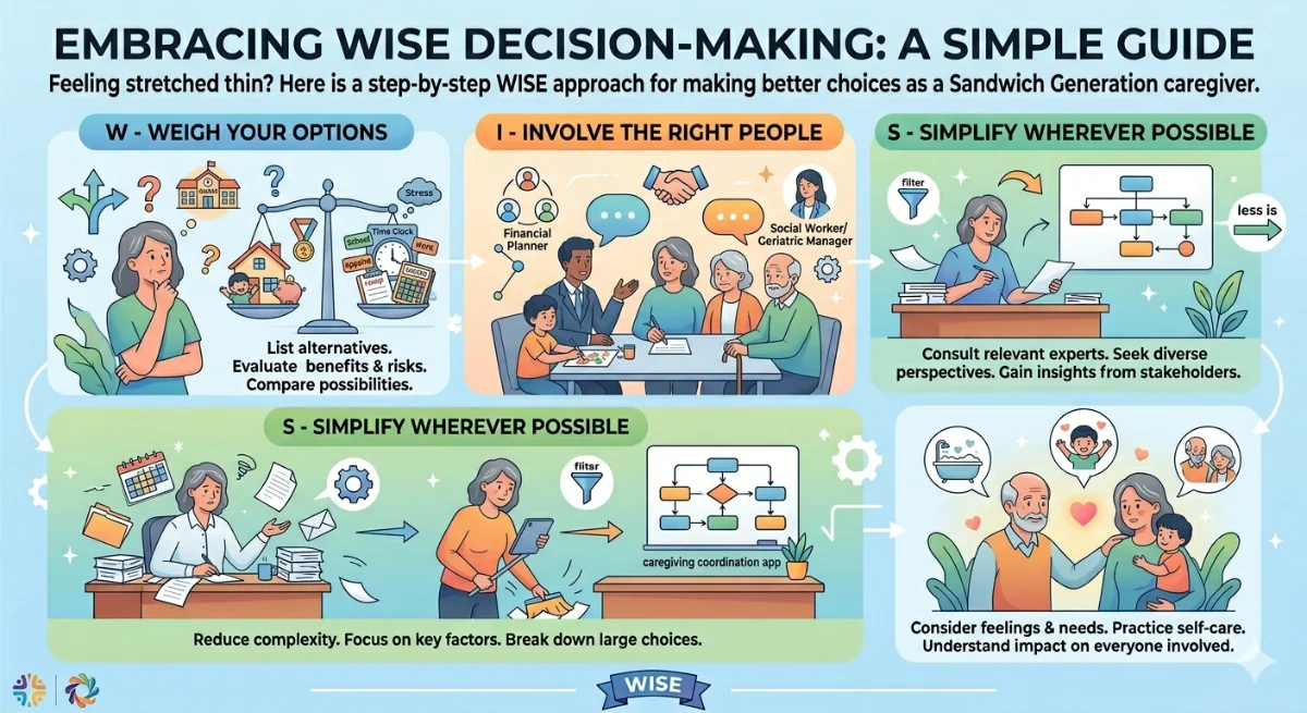 How the Sandwich Generation Can Make Wise Choices and Focus on What Truly Matters