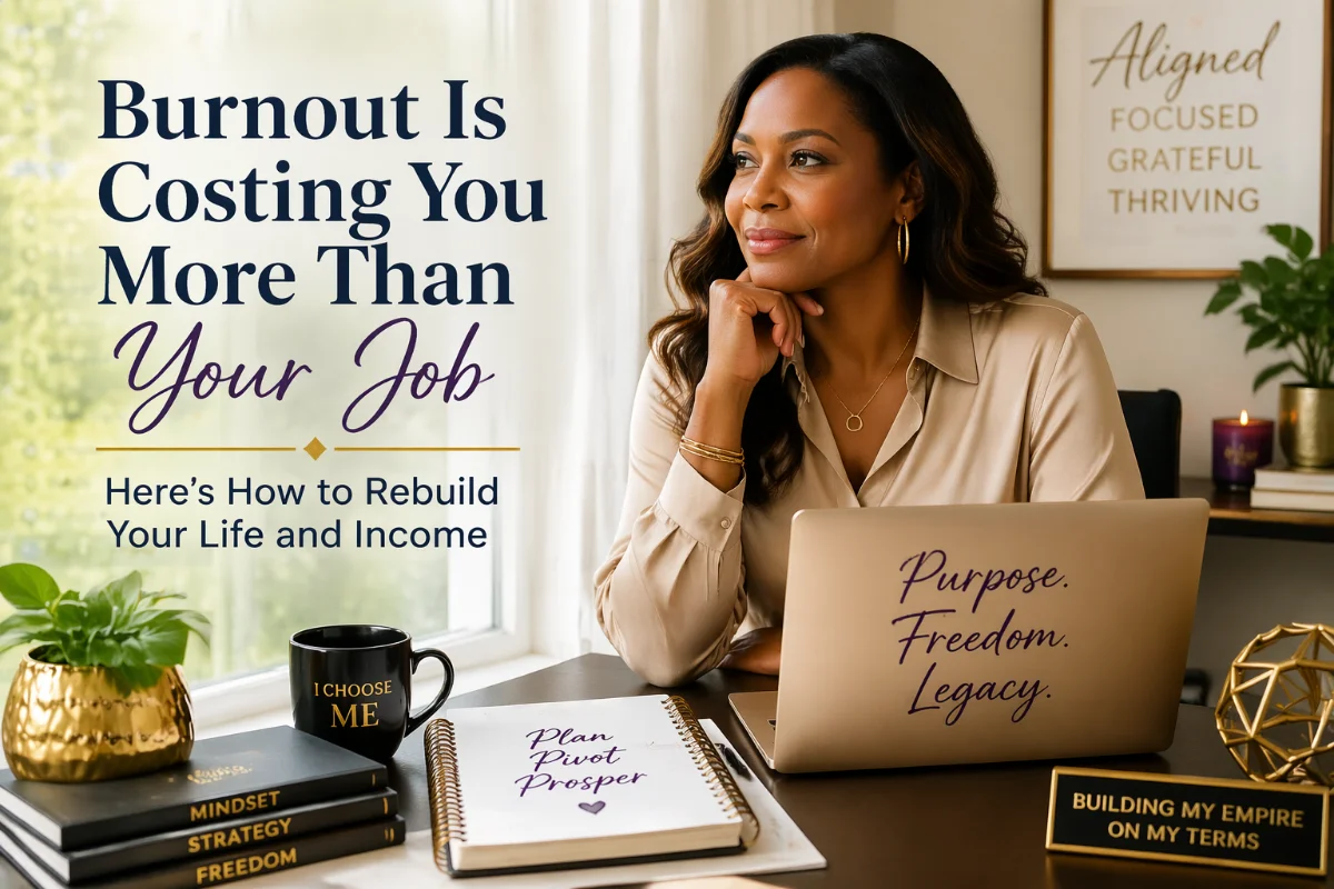 Burnout Is Costing You More Than Your Job—Here’s How to Rebuild Your Life and Income
