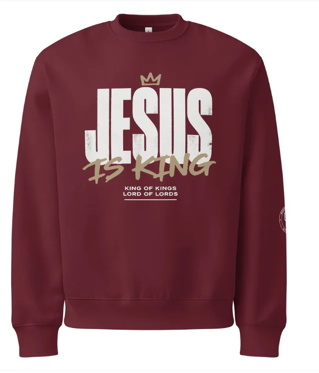 Make a Statement Without Saying a Word: Introducing the "Jesus Is King" Hoodie