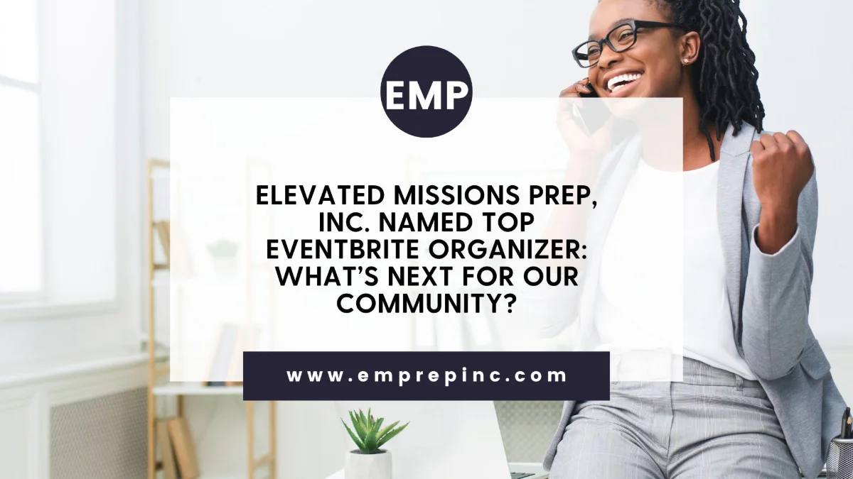 Elevated Missions PREP, Inc. Named Top Eventbrite Organizer