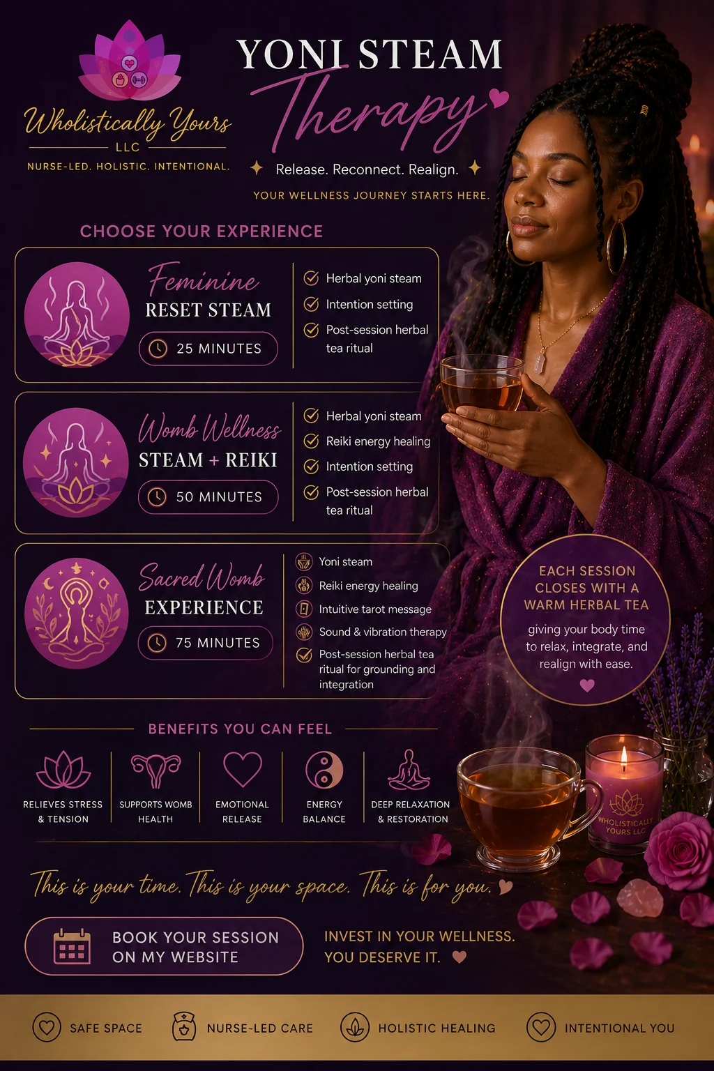 Understanding Yoni Steams: A Holistic Approach to Feminine Wellness