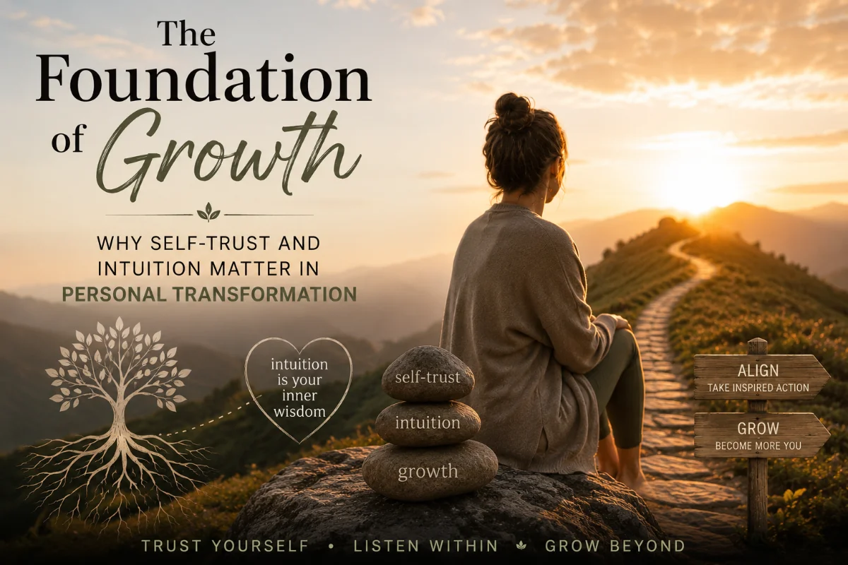The Foundation of Growth: Why Self-Trust and Intuition Matter in Personal Transformation