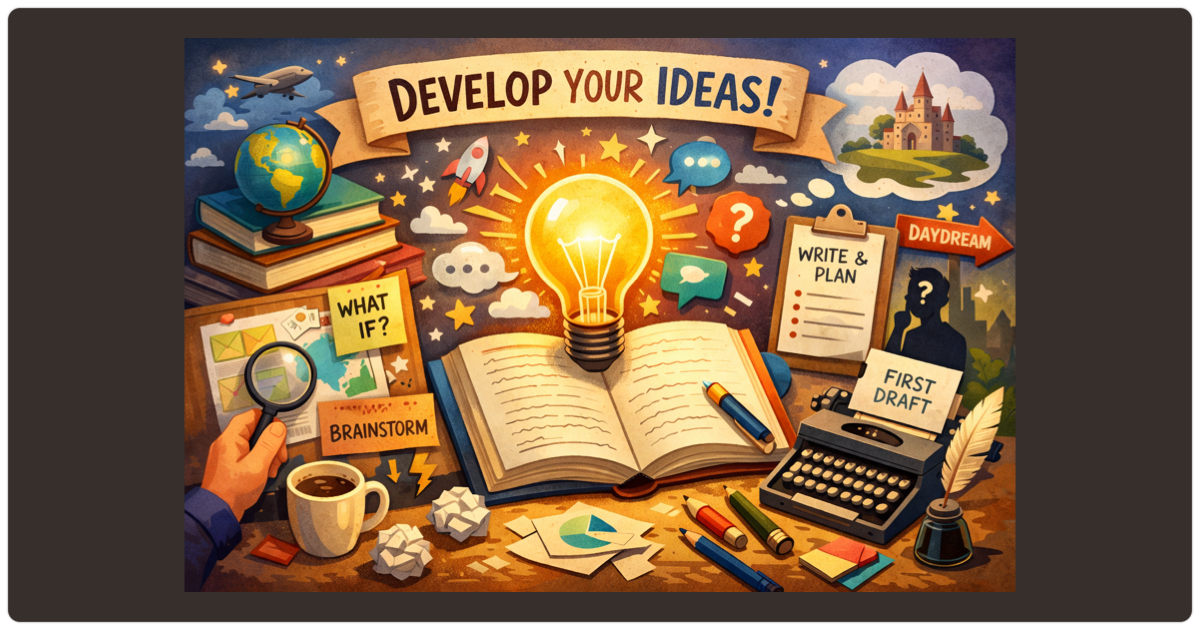 Finding Inspiration: How New and Aspiring Writers Can Develop Book and Project Ideas