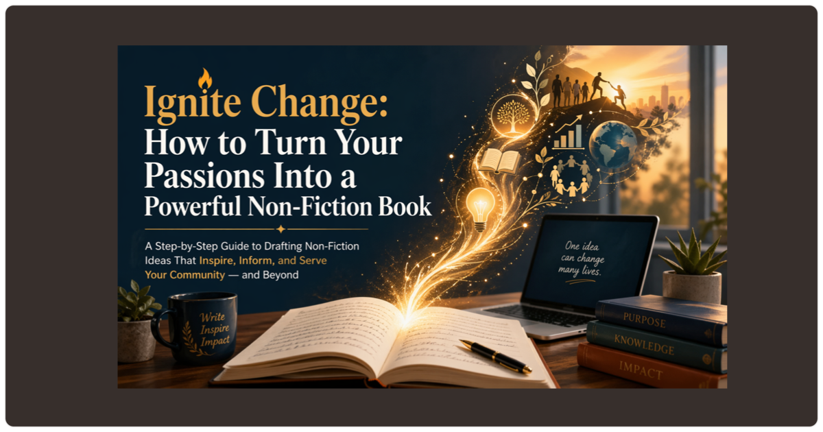 Ignite Change: How to Turn Your Passions Into a Powerful Non-Fiction Book