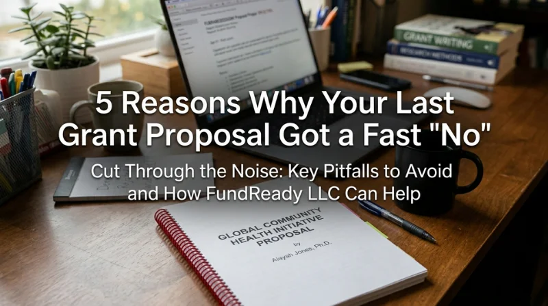 5 Reasons Why Your Last Grant Proposal Got a Fast "No"