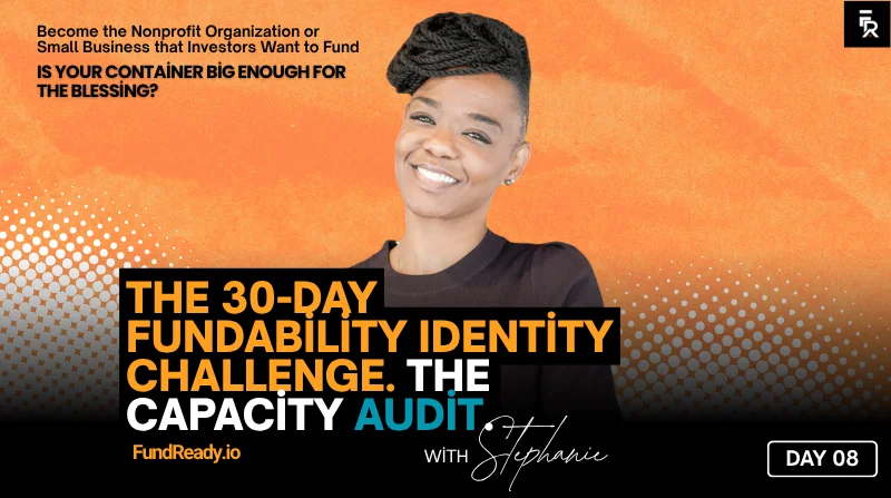 Day 8: The Capacity Audit