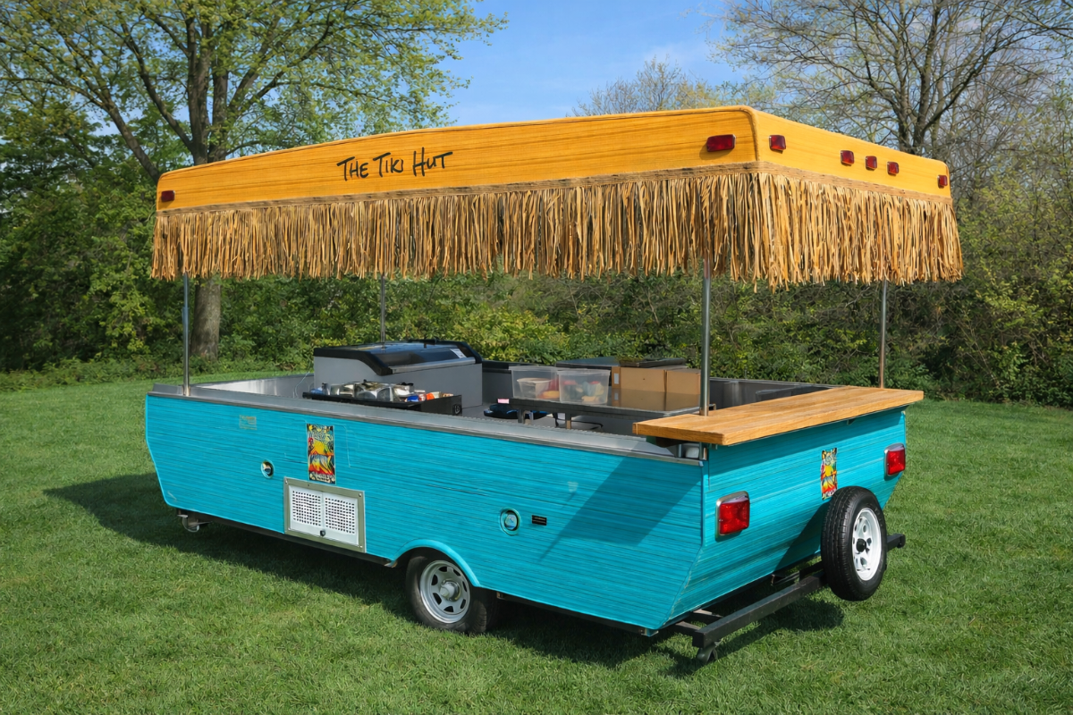 Introducing The Tiki Hut: Your Tropical Frozen Sorbet Water Ice Experience on Wheels