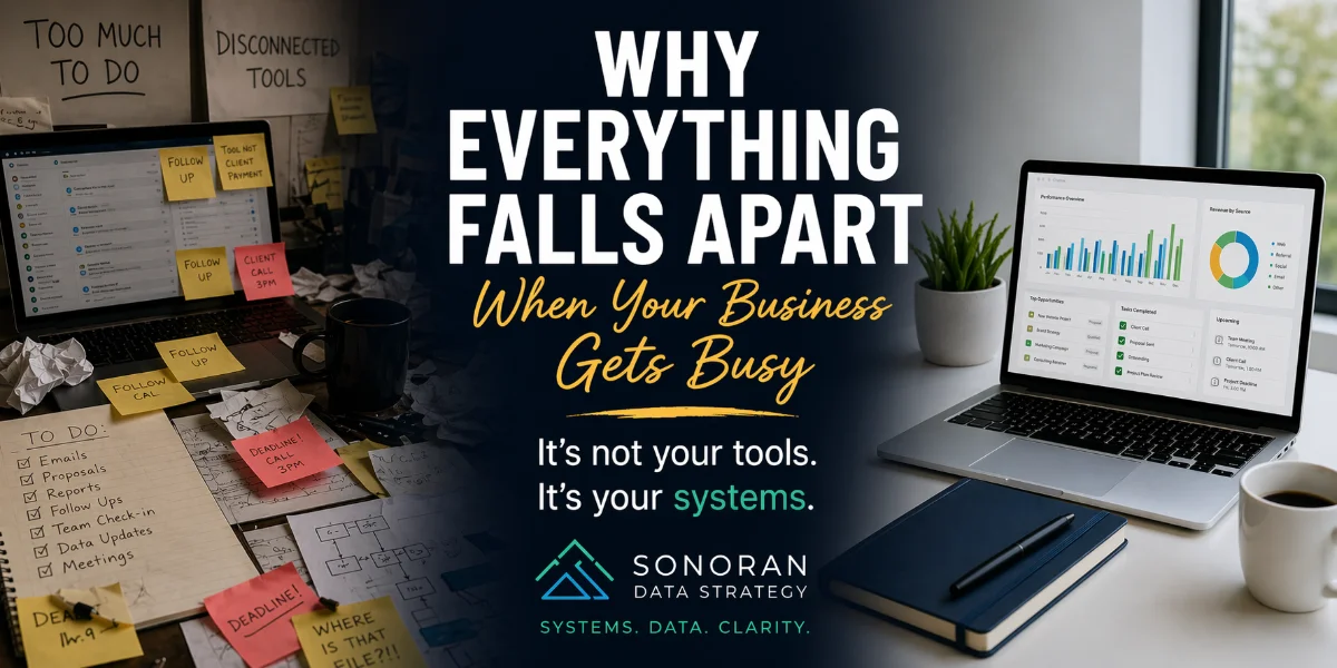 Why Everything Falls Apart When Your Business Gets Busy