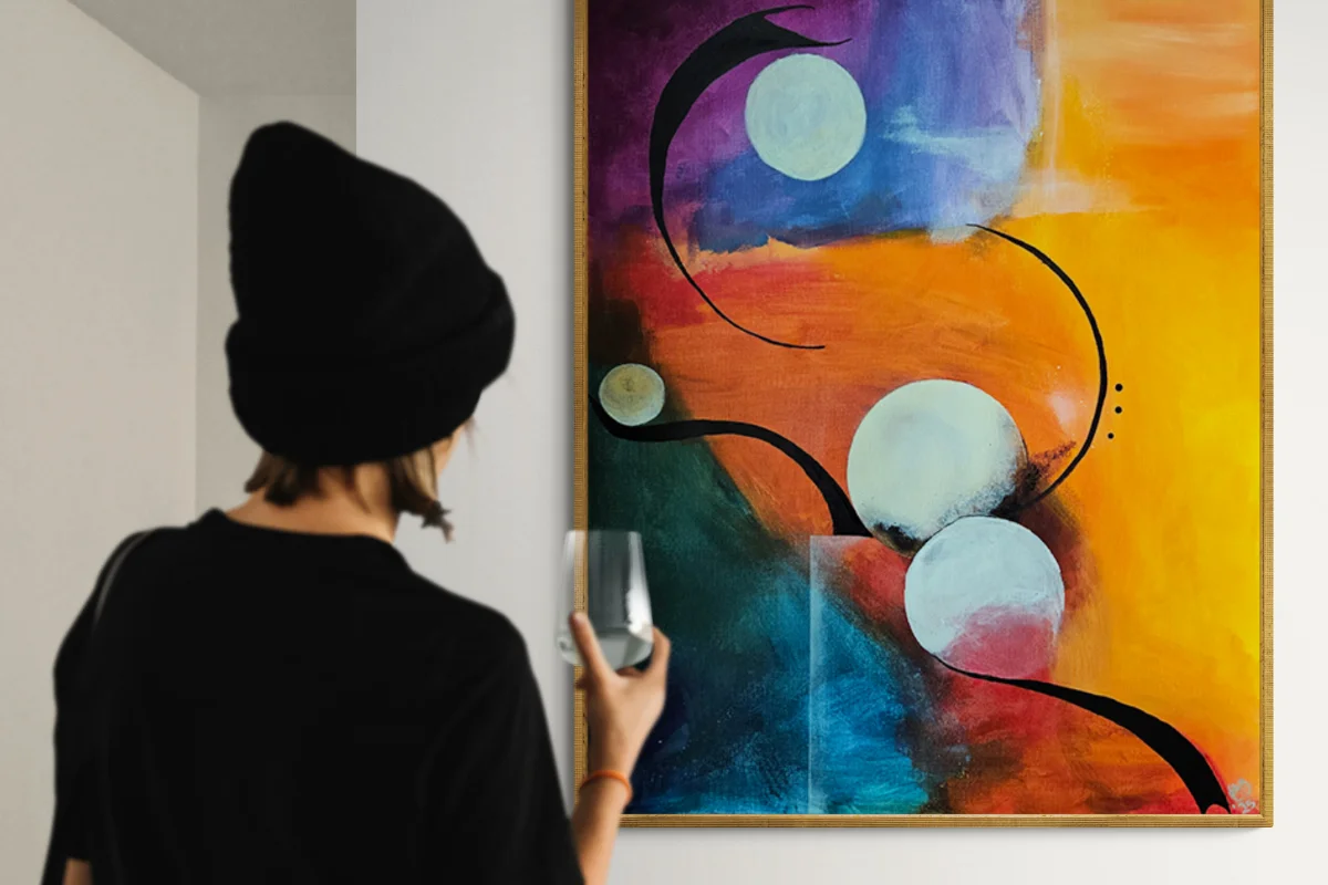 Beyond the Canvas: How K’RobsArt LLC Connects Science, Emotion, and Design in Abstract Art