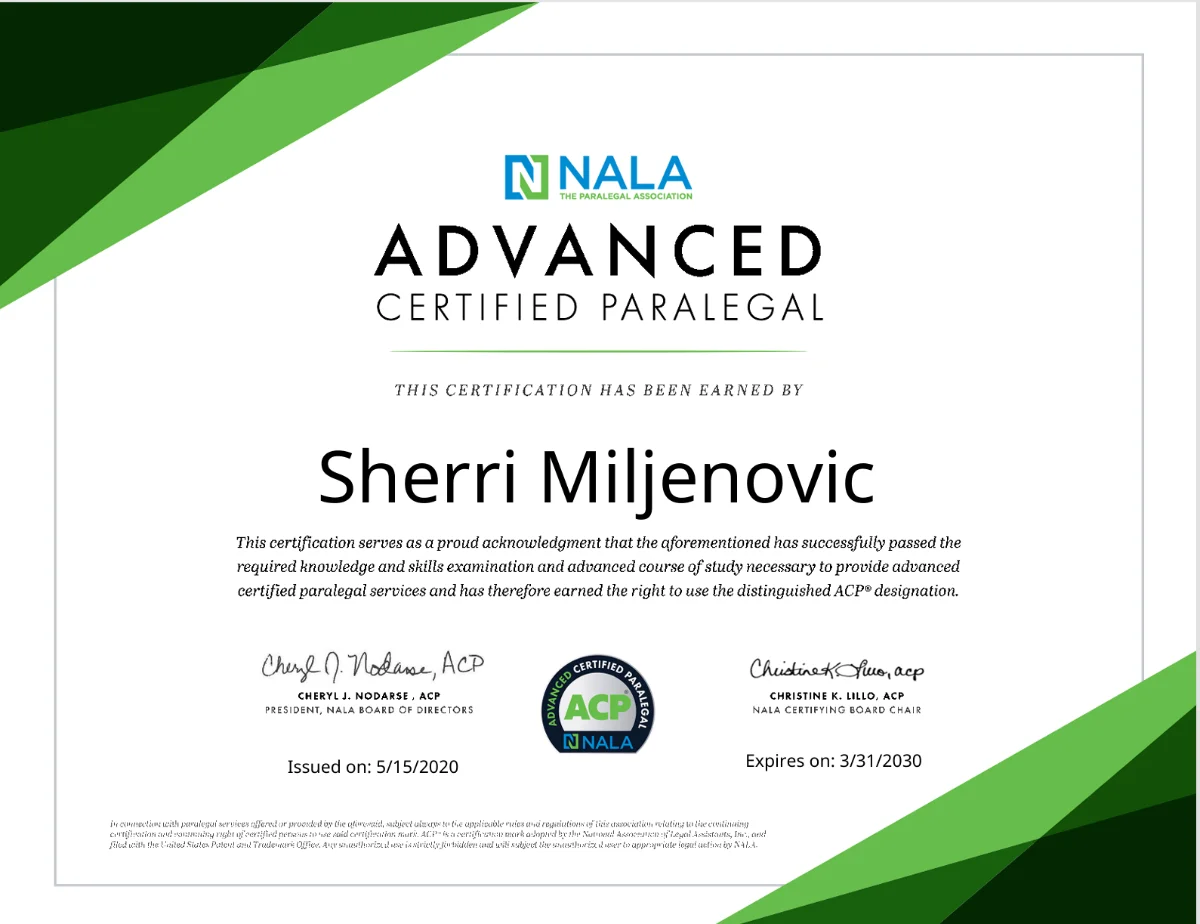 Why Attorneys Should Contract With a NALA Advanced Certified Paralegal: Cost-Saving Remote Legal Support in Tennessee
