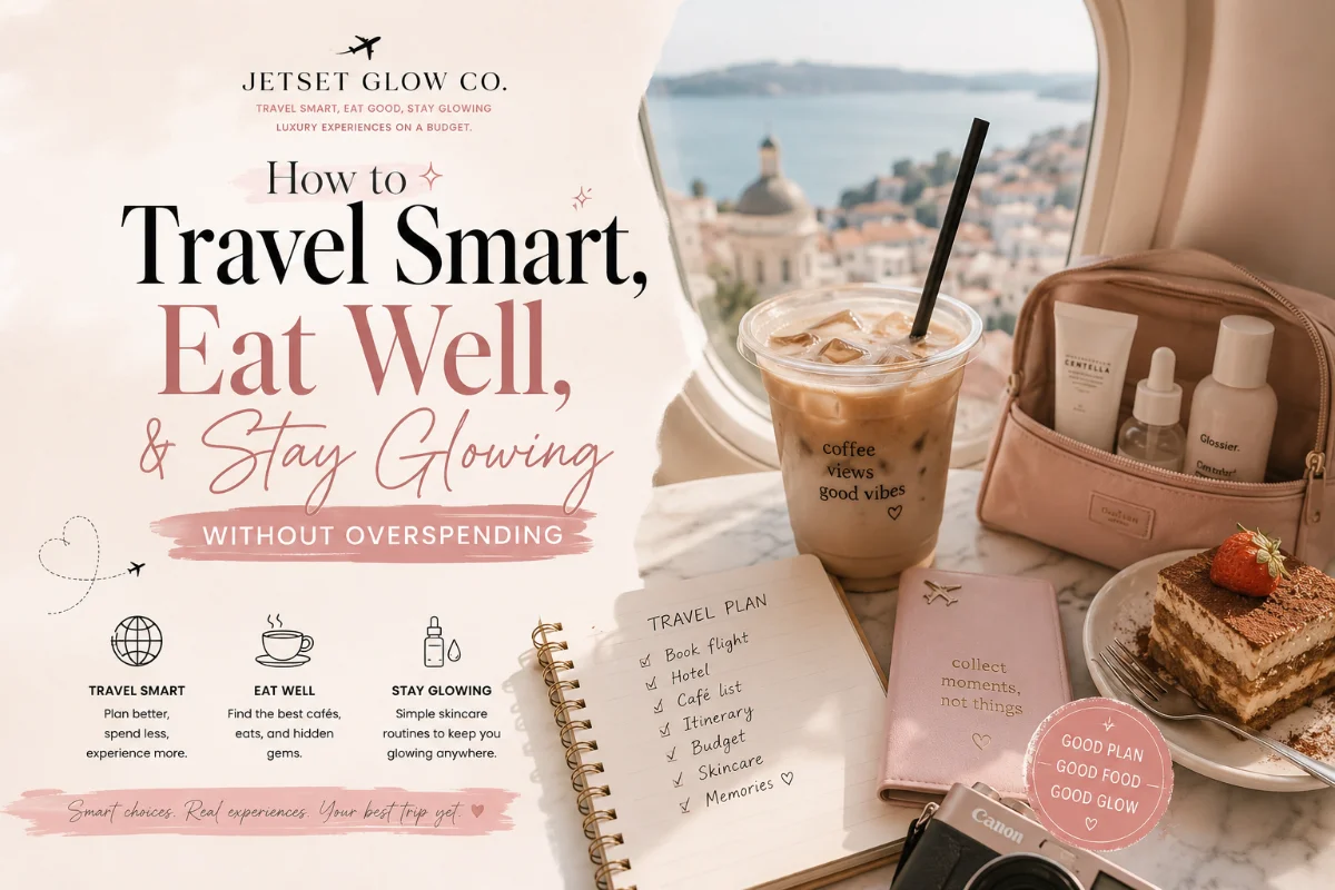 Travel Smart, Eat Well, and Stay Glowing—Without Overspending
