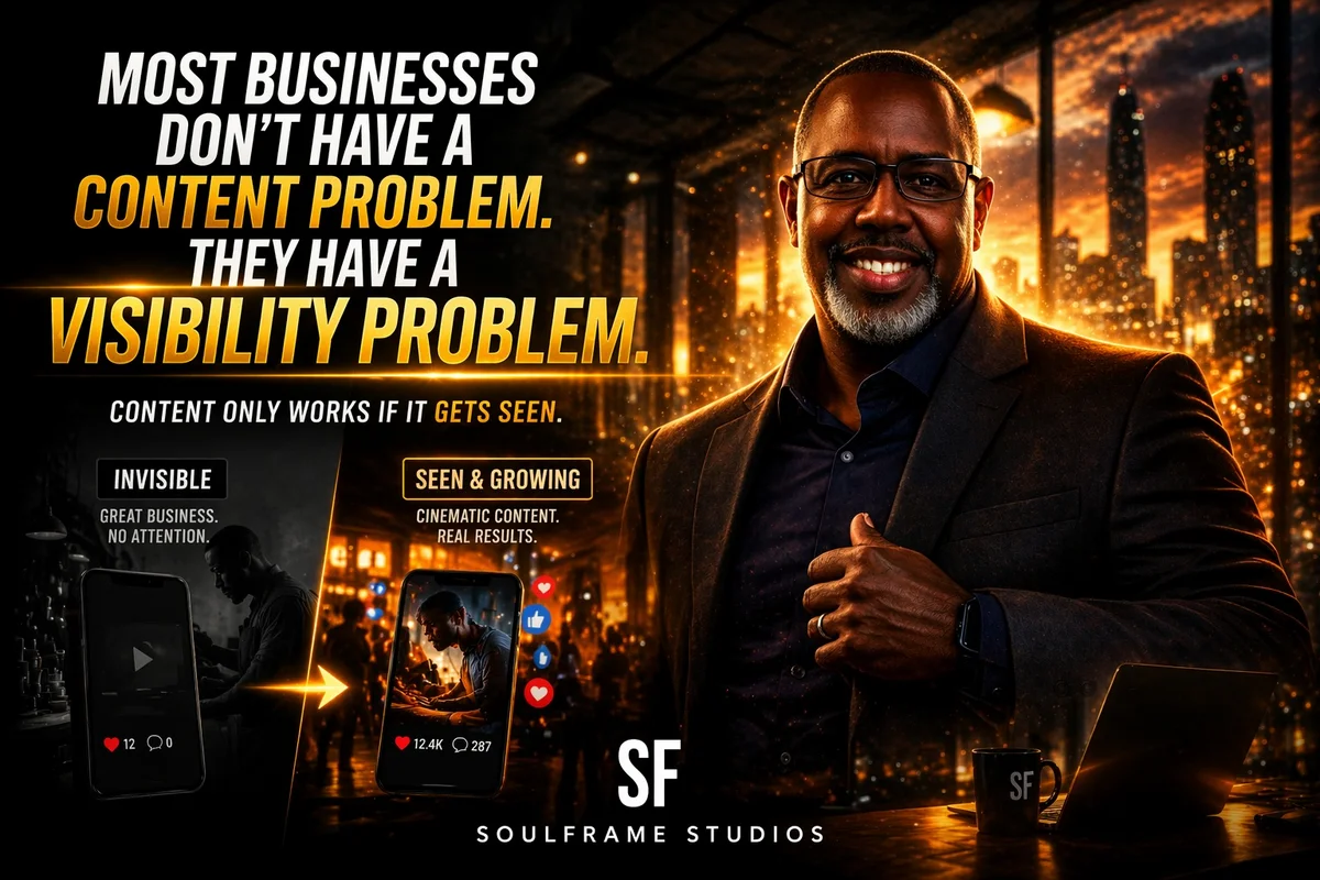Content Isn’t Your Problem—Visibility Is: How SoulFrame Studios Turns Stories Into Impact