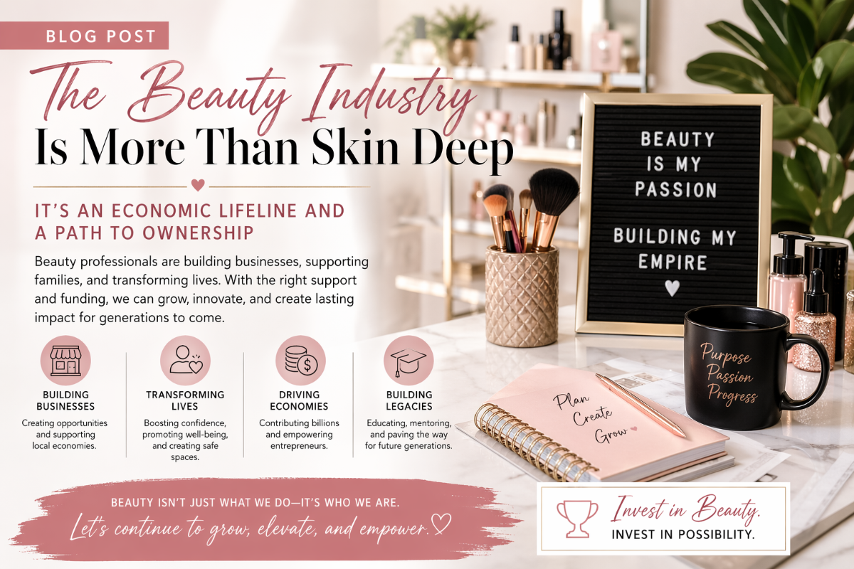 The Beauty Industry Is More Than Skin Deep: It’s an Economic Lifeline and a Path to Ownership