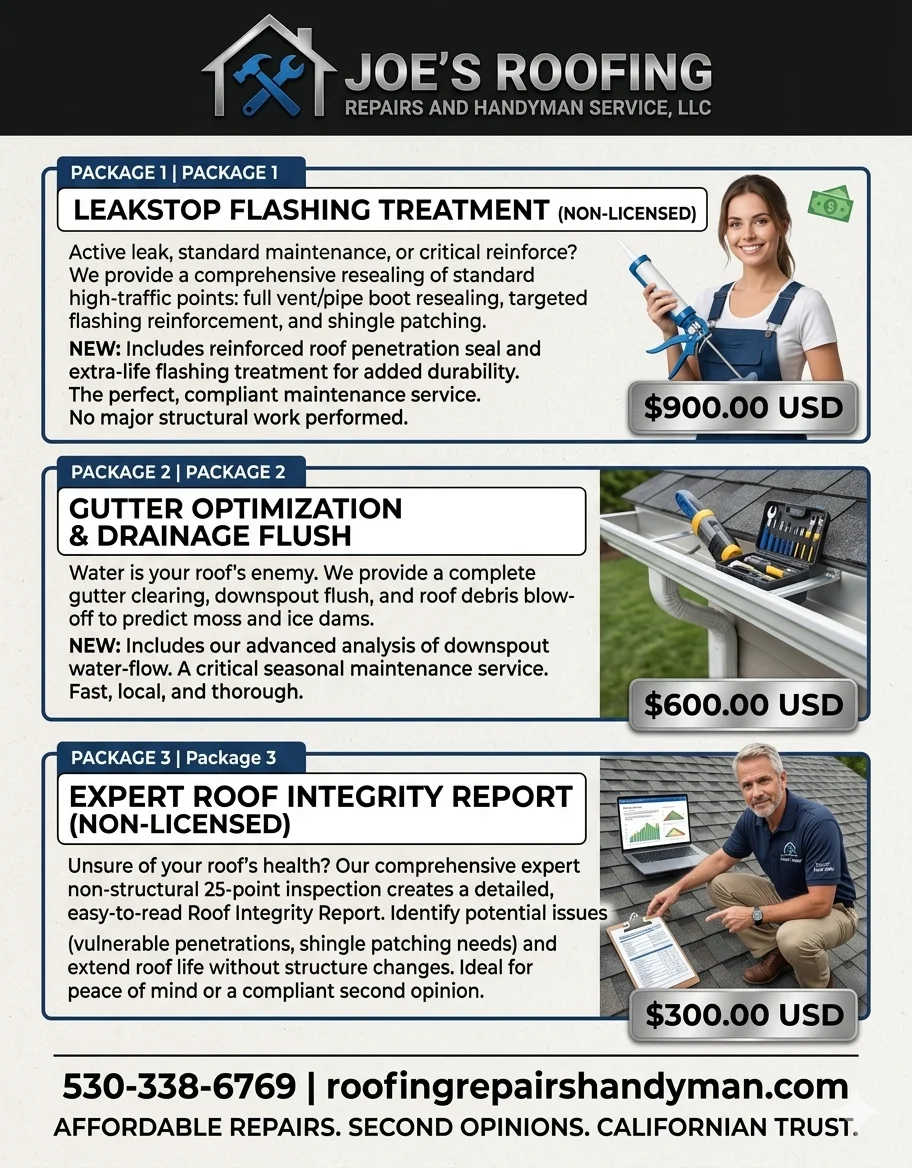 Your Roof Needs a Repair (Not a $15,000 Replacement)