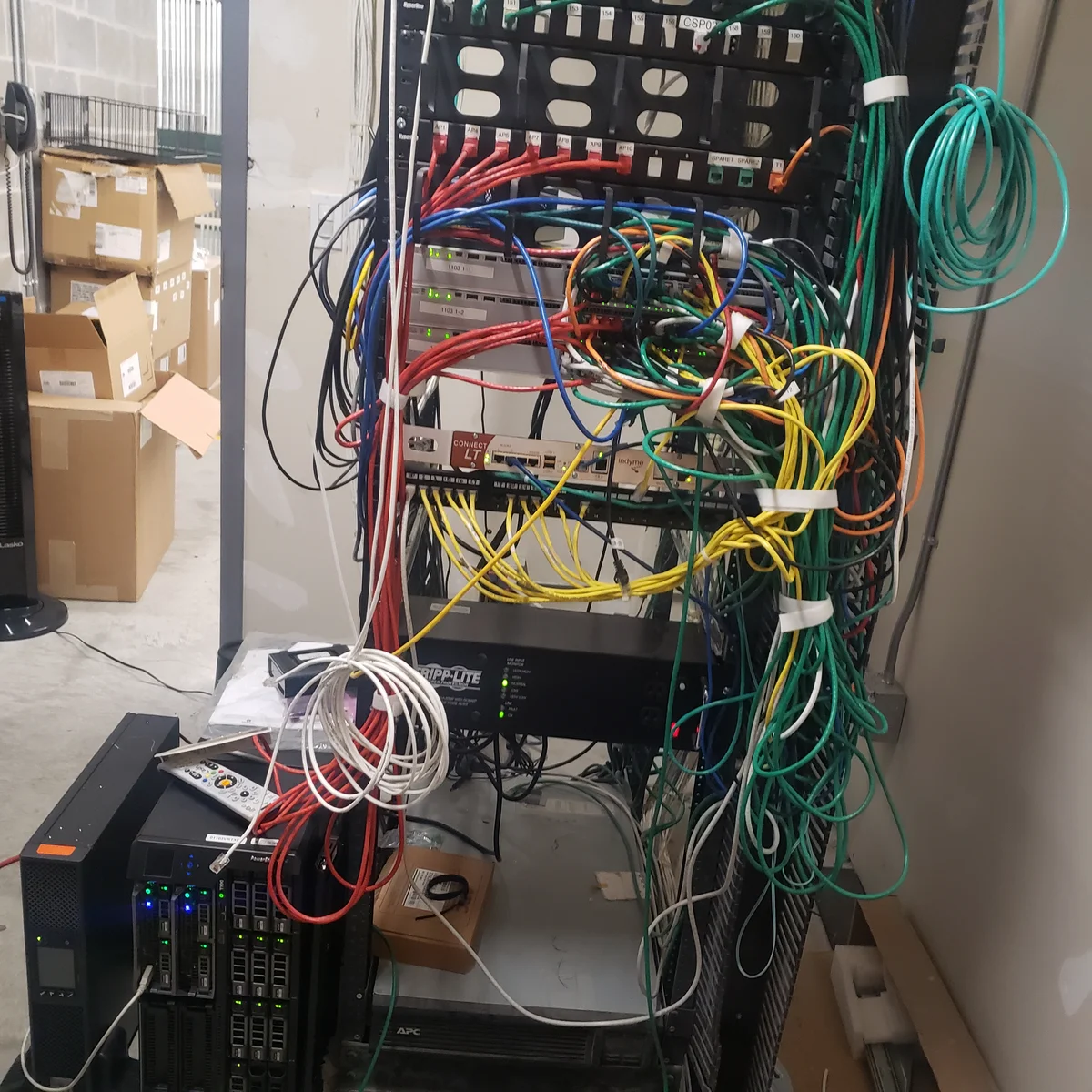 Why Clean and Organized Network Equipment Matters (And Why It Drives Us Nuts When It Isn't)