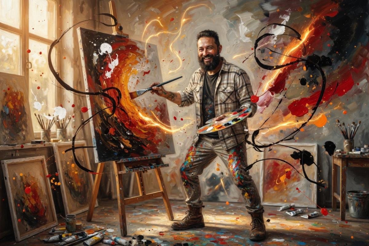 The Surprising Benefits of Making Abstract Artwork: