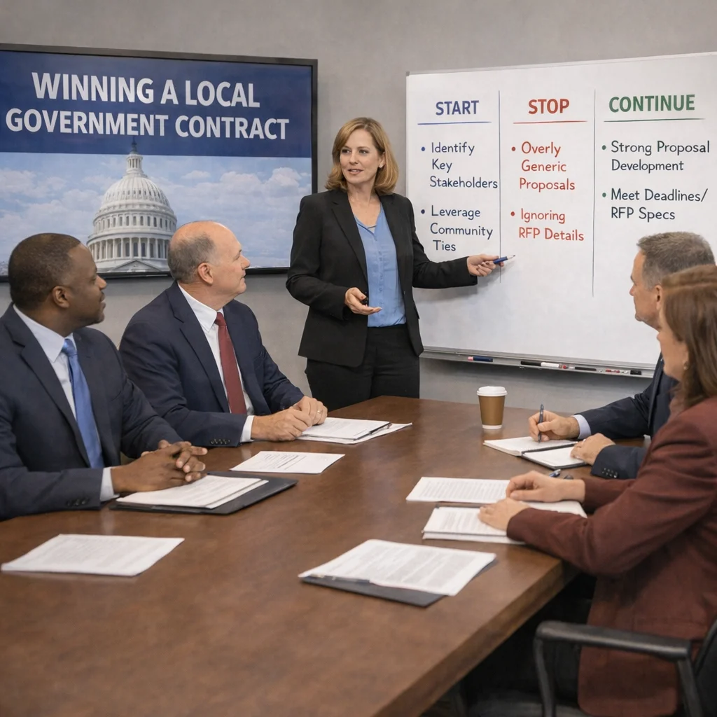 Start, Stop, Continue: Winning SLED Agency Contracts as a Small Business