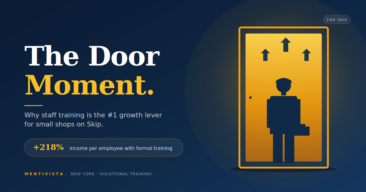 Why Training Your Techs Is the #1 Growth Lever for Small Shops on Skip