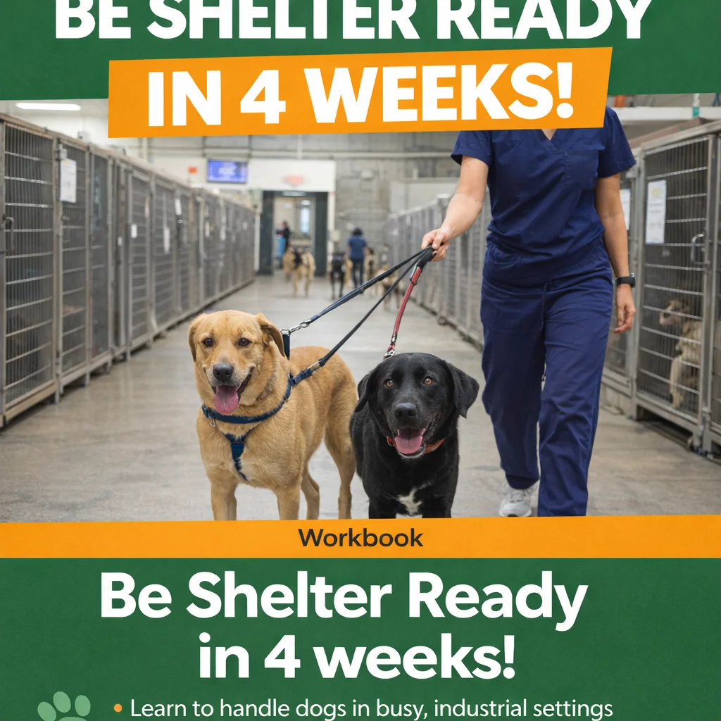 🐾 Get Shelter Ready: Join Our 4-Week Boot Camp for Animal Lovers!