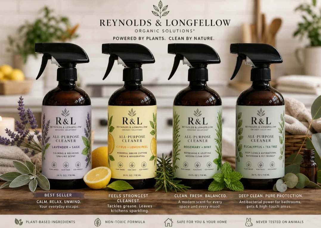 Announcing Our Organic All-Purpose Cleaning Solutions: A Safer, Healthier Choice for Your Home and Family