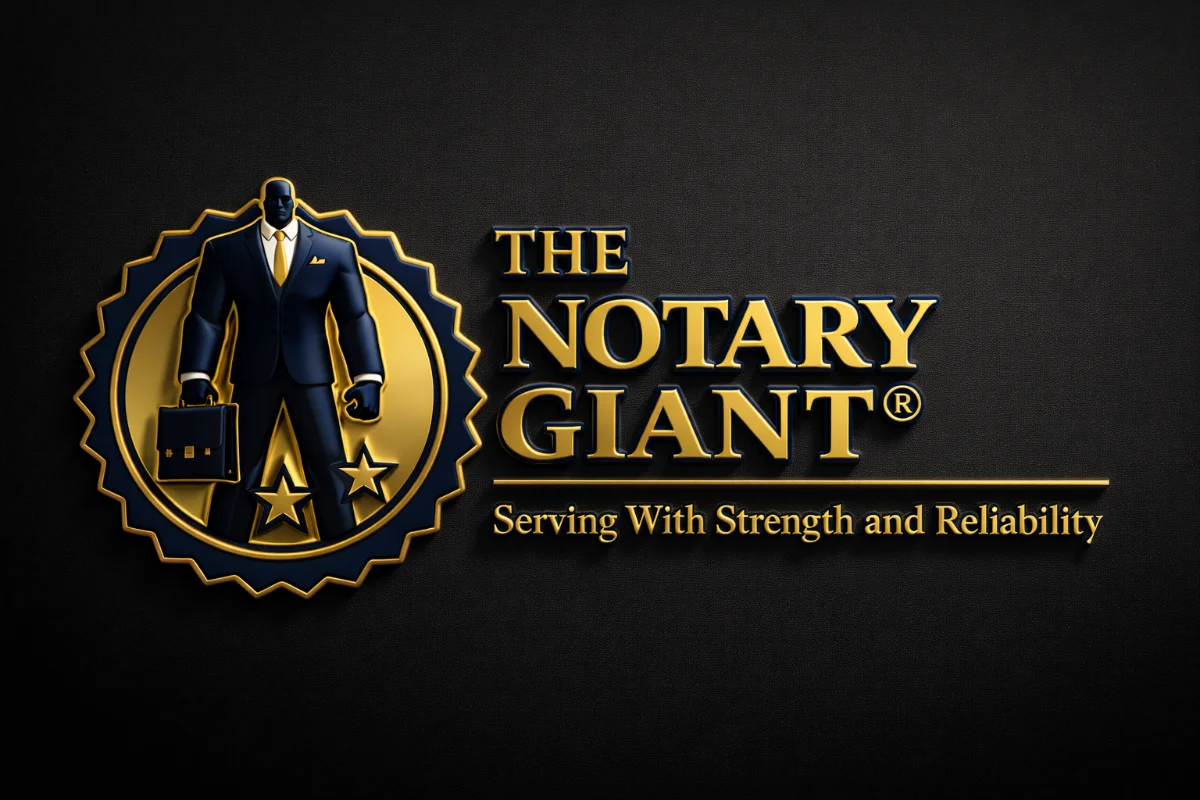 Wall Street’s Trusted Mobile Notary Service: The Notary Giant® Professional Service Corporation