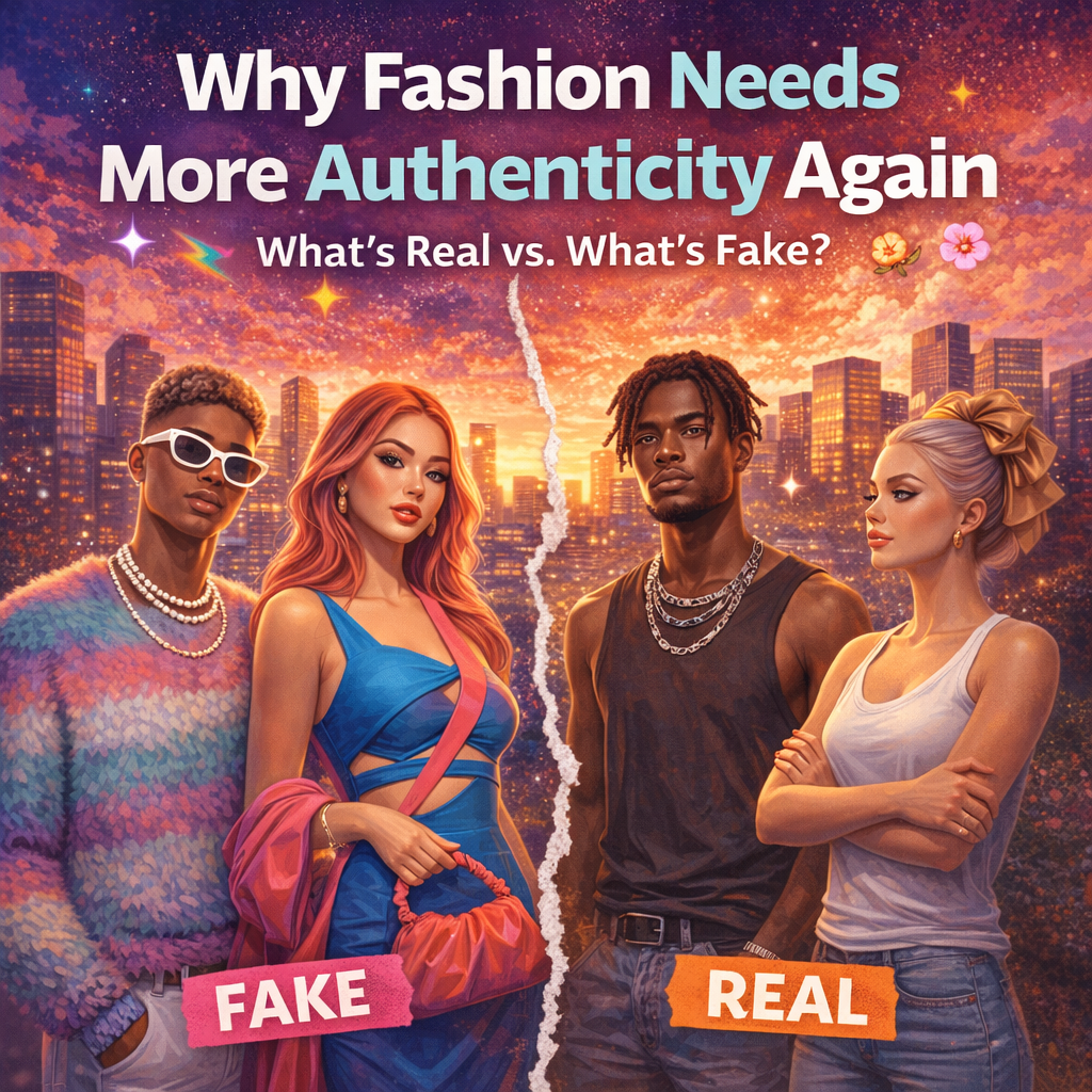 Why Fashion Needs More Authenticity Again