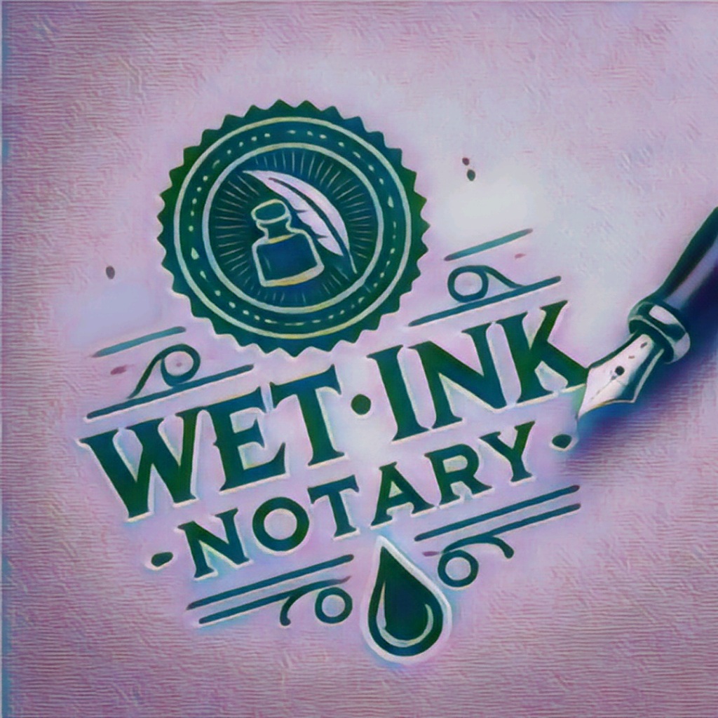 Wet Ink Notary