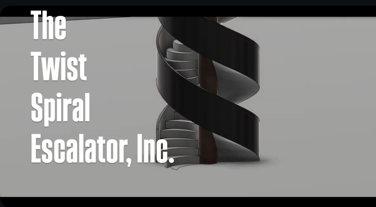 The Twist Spiral Escalator