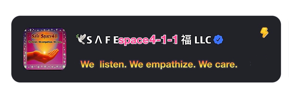 🕊𝗦 Λ 𝗙 𝗘space𝟒-𝟏-𝟏 福 𝗟𝗟𝗖 